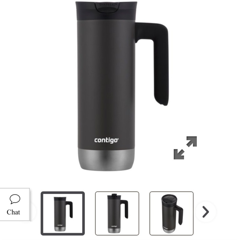 Contigo Stainless Steel Travel Mug w Handle 20oz